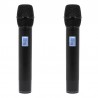 W Audio Twin UHF Handheld wireless Microphone System